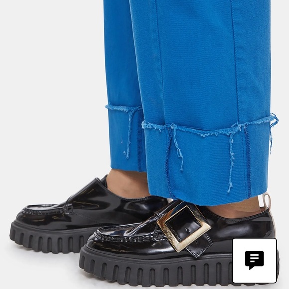 MOTHER SUPERIOR The Half Pipe Frayed Cuffed Barrel Leg Jeans 31 - Picture 11 of 13